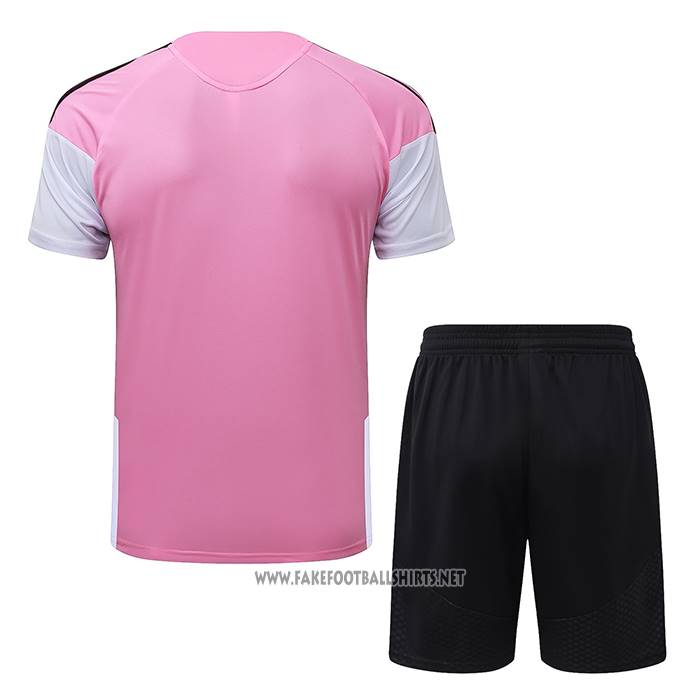 Tracksuit Inter Miami Short Sleeve 2026-2027 Rosa - Shorts